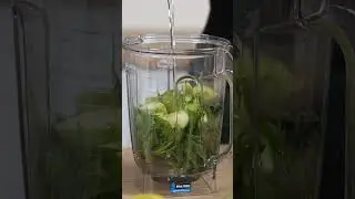 Полезный смузи из травы 