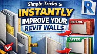 Simple Tricks to Instantly Improve Your Revit Walls | Walls in Revit