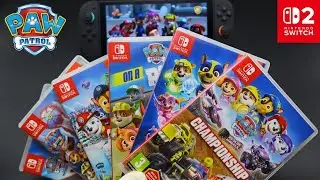 EVERY Paw Patrol Game | Complete Collection Unboxing + Gameplay | Nintendo Switch 2