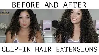 HAIR EXTENSIONS BEFORE & AFTER | Curly Heaven Hair