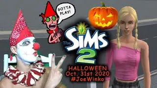 Another Sims 2 Halloween 2020   Sims 2 Gaming Livestream Oct 31st 2020   Joe Winko