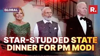 US Throws Power-Packed State Dinner In Honour Of PM Modi | Ground Report