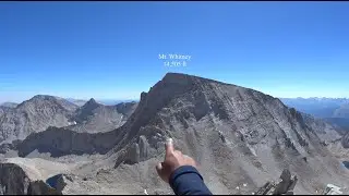 14ers: Mt. Russell East Ridge - Mt. Whitney North Face - Mt. Muir - Solo