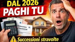 Tasse di successione 2026: la responsabilit&agrave; passa a te.