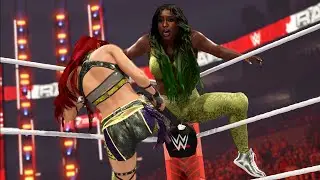 LOW BLOW MATCH - Iyo Sky vs Naomi - WWE2K23