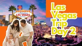 Las Vegas Day 2 Family Vlog | Hilton Grand Vacations, Eataly Food & Bellagio Fountains