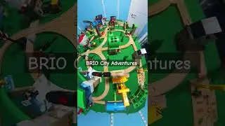 BRIO City Adventures with the 33884 Steaming Train #shorts #train #brio #brioworld