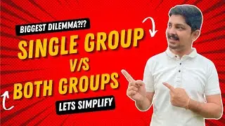 CA Final: Single Group or Both? (My Honest Advice)