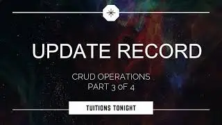 EDIT UPDATE RECORD CRUD 3 of 4  - JAVA SWINGS NETBEANS 8.2  TUTIFY