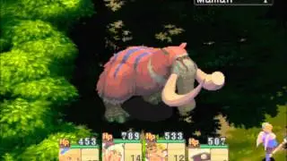 PS1 Gameplay - Breath of Fire IV - Boss #4 - Maman