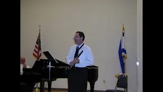 Weber Concertino for Clarinet and Piano
