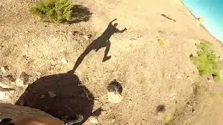 Running Talus Rocks in a Kilt - Running on my Training Rocks