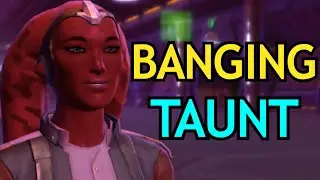 SWTOR Romance - Banging Vette's Friend, Taunt (Light Side Sith Warrior)