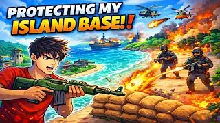 I Defended My Island Base Against a Massive Enemy Attack | Top War | 