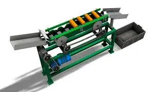 Walking Beam Conveyor  on Dynamic simulation by juti na