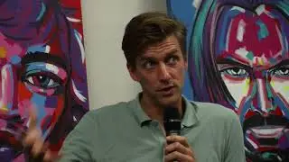 Perscaf&eacute; met Winfried Baijens 7 juni 2018