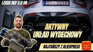 Założyłem NAJTAŃSZY aktywny wydech z AliExpress do Lexusa RCF 😱