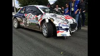 Crash Pieter Tsjoen East Belgian Rally 2014