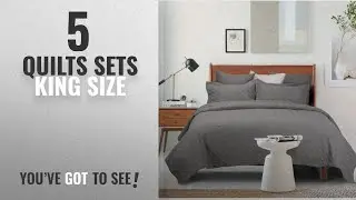 Top 10 Quilts Sets King Size [2018]: Coverlet Set King Size(106