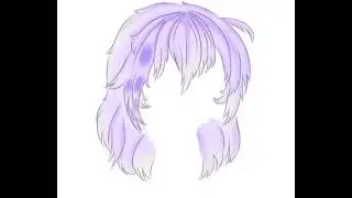 another shading hair speed paint