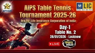 AIPS Table Tennis League 2025&ndash;26 | Women's Team  | CAG VS LIC - QUARTER FINAL 1 |  Sports Oodles