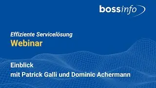 Webinar &laquo;Effizient Servicel&ouml;sung&raquo;