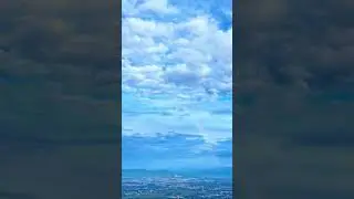 Magic above us 🌈☁️ | #shorts #ytshorts #nature #9ndrajeetReddy #monsoon #sky photography