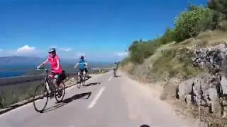 Cycling Dalmatian Coast, Hvar downhill