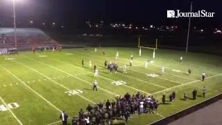 Coran Taylor to Aaron Jowers for 13 yards and a Peoria High TD vs. Richwoods. #pjspreps