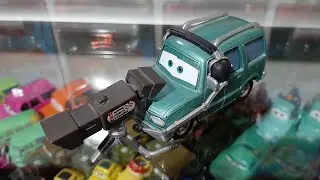 Mattel Disney/Pixar Cars Nelson Blindspot (оператор Кубка Поршня) Racing Sports Network Deluxe 2014