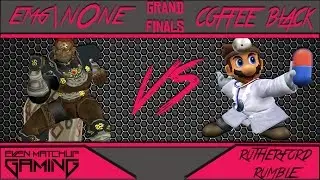 Rutherford Rumble #1 GFs -  EMG n0ne (Ganon, Fox, G&W) vs EGE CoffeeBlack (Falcon, Doc)  - Set 1+2