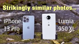 iPhone 13 Pro vs. Lumia 950 XL - 2021 vs 2015