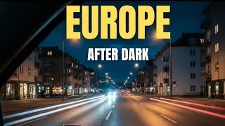 Denmark Night Drive 🇩🇰 | Aalborg Vest POV Car Window Travel