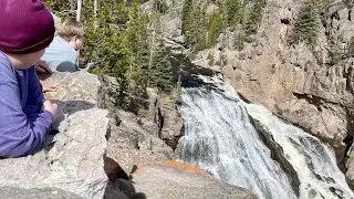 Gibbon Falls in Lava Creek Tuff: Yellowstone National Park 5/5/21