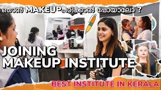 ഞാൻ MAKEUP പഠിക്കാൻ പോയാലോ ?VLCC INSTITUTE KOCHI VLOG |sruthy sathyan