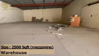 Warehouse / Sharjah industrial area 15 / 4K video