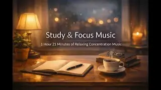 Study & Focus Music | 1 Hour 21 Minutes of Relaxing Concentration Music