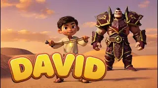 🌙The Story of Prophet Dawud (David) | Islamic 3D Animation for Kids✨