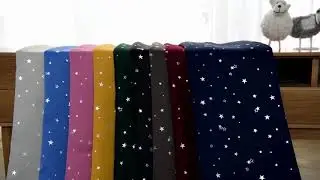 Star Kids Bedroom Blackout Curtains
