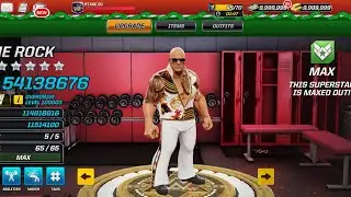 One shoot boss The Rock and the  great  one wwe mayhem gameplay 👌 👍 😎 🙌 😀 