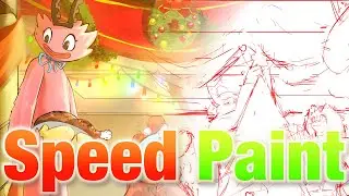Merry Christmas🎄✨　[Speed Paint] [PoppyPlaytime]