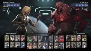 FIRST ft10 of Injustice 2 Gold Ranger (Robin) vs ScabMackerel (Grodd)