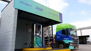 Primeiro posto de biometano em transportadora é inaugurado pela Jomed no Brasil