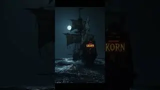 Старый парусник плывёт сквозь шторм&hellip; На корме &mdash; SKORN 🌕⛵