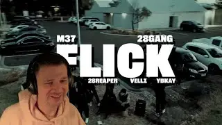 M37 - Flick Ft. BH ( Official Music Video ) - UK Reaction