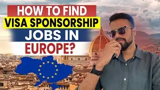HOW TO FIND VISA SPONSORSHIP JOBS IN EUROPE 🇪🇺|| TOP COMPANIES || #jobsineurope #visasponsorshipjobs