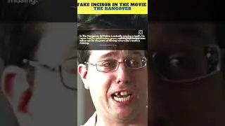 Fake incisor in the movie the Hangover.