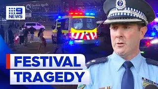 Two people have died after attending a Sydney music festival | 9 News Australia