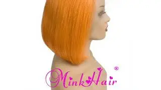 613 Short Bob Wigs 150% Density Brazilian Straight Blonde Lace Front Human Hair Wig for Black Women