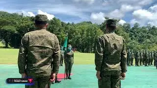WATCH | The arrival honors for Brig. Gen. Roy M. Galido, the Inspector General, Philippine Army